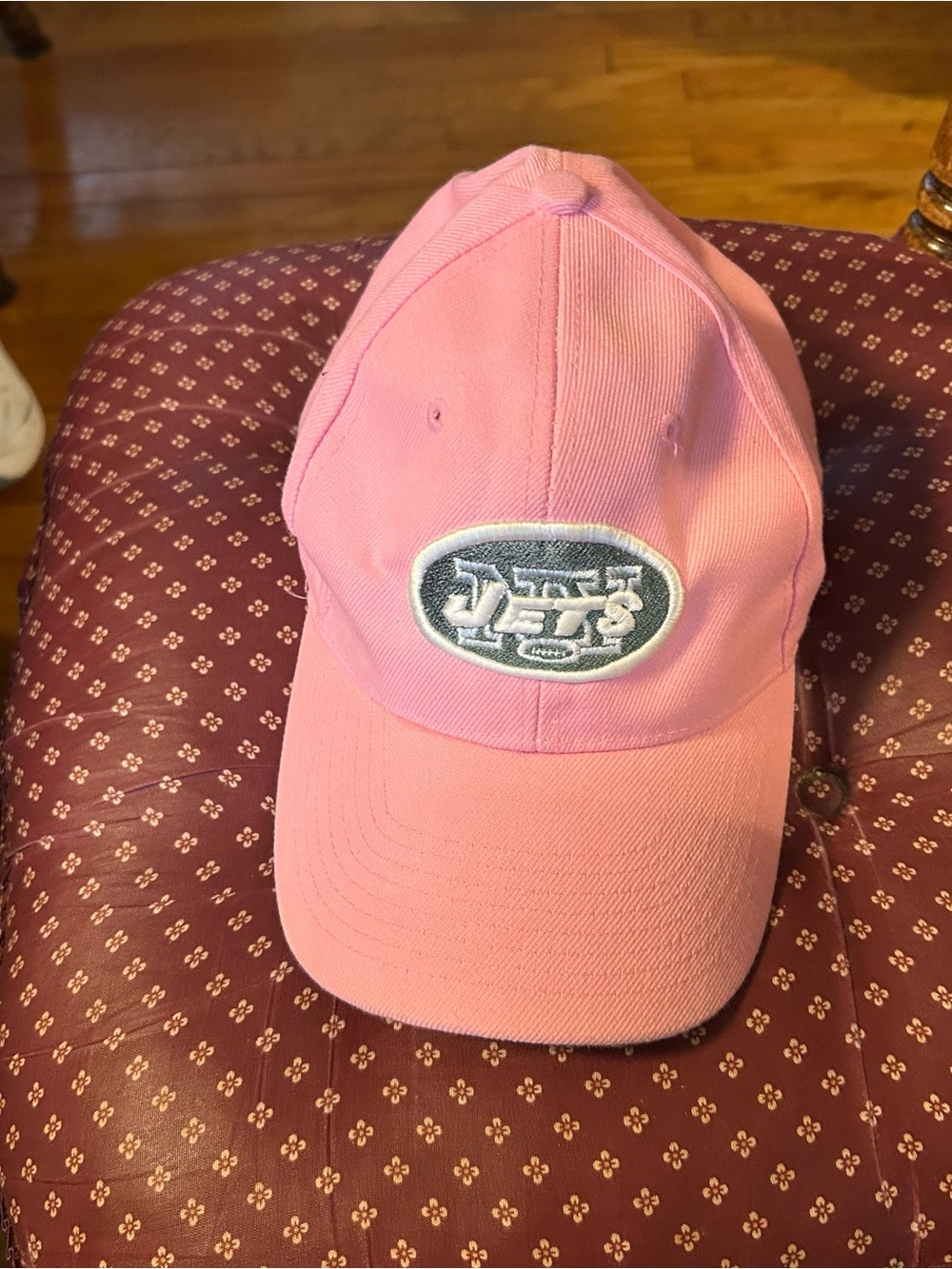 Pink New York Jets Baseball Cap - Women's Casual Hat